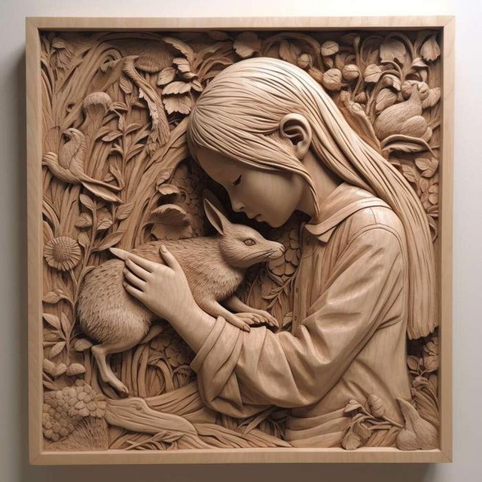 نموذج ثلاثي الأبعاد لآلة CNC 3D Art 